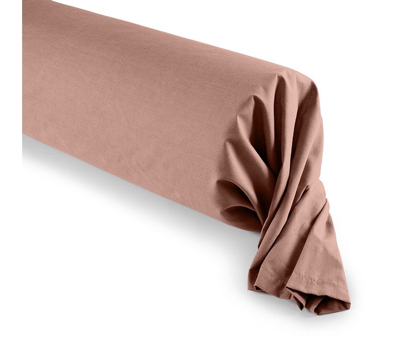 Taie De Traversin 45 X 185 Cm "prémium" - Rose - 45x185 Cm