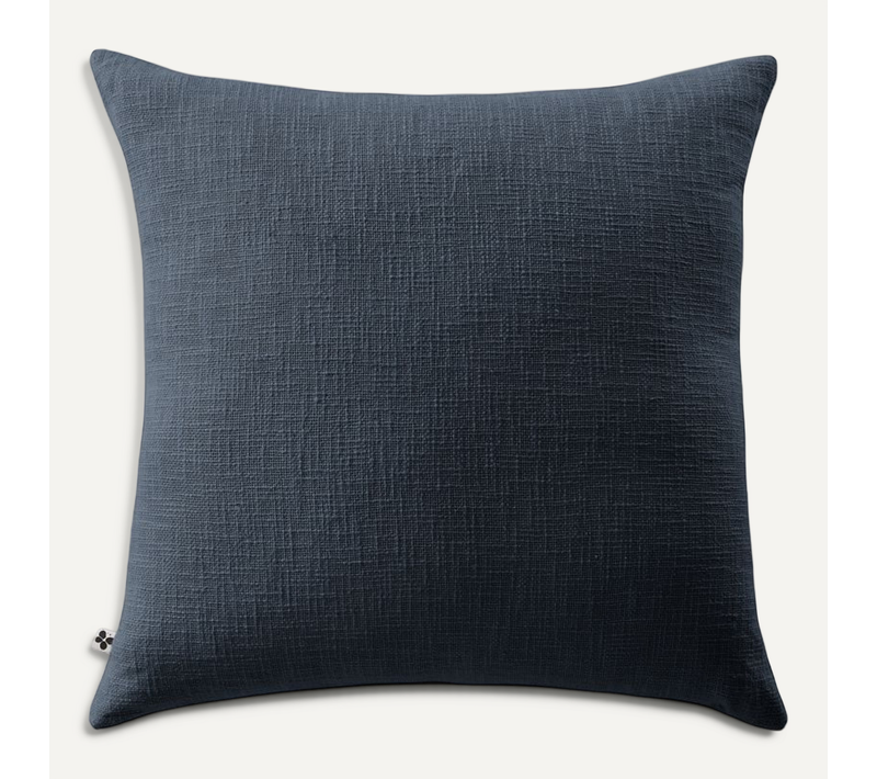 Coussin Déhoussable "sixtine" 60 X 60 Cm - Bleu Nuit - 60x60 Cm