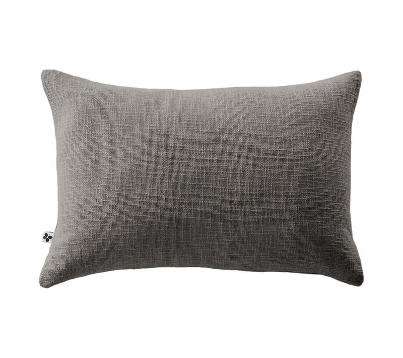 Coussin Déhoussable "sixtine" 40 X 60 Cm - Gris - 40x60 Cm