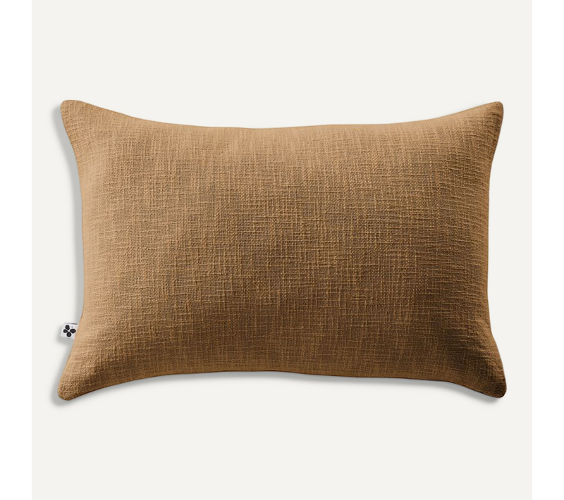 Coussin Déhoussable "sixtine" 40 X 60 Cm - Camel - 40x60 Cm