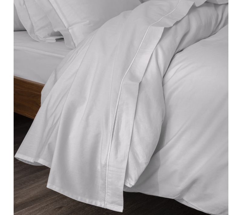 Drap Plat Percale De Coton Peigné "julian" Toutes Dimensions