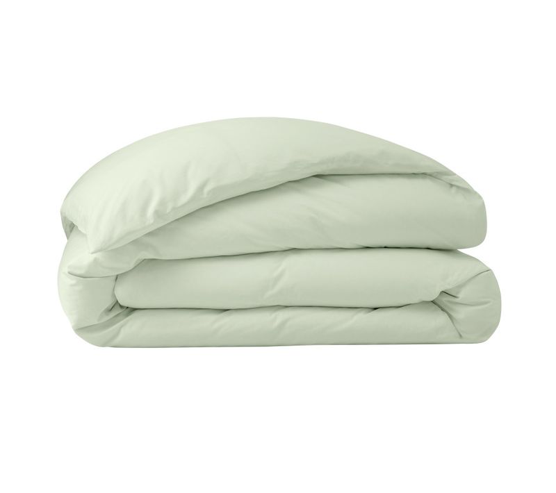 Housse De Couette Percale De Coton Peigné "julian" - 140x200 Cm