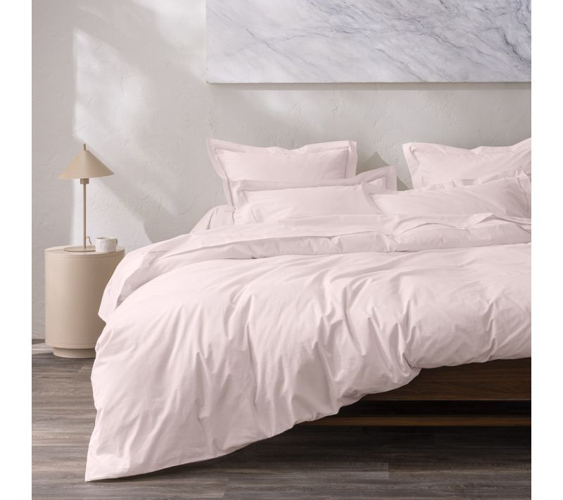 Housse De Couette Percale De Coton Peigné "julian" Toutes Dimensions