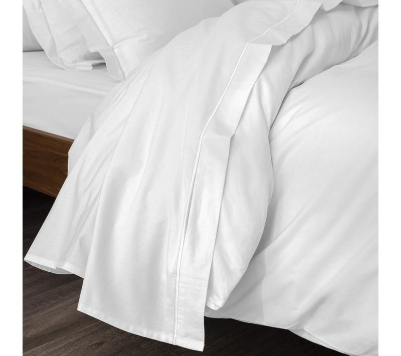 Drap Plat Percale De Coton Peigné "julian" Toutes Dimensions