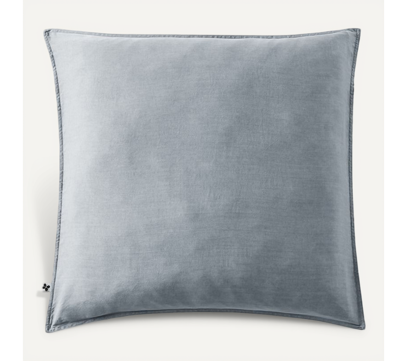 Taie D'oreiller "lysandre" "lyocel" - Gris Foncé - 80x80 Cm
