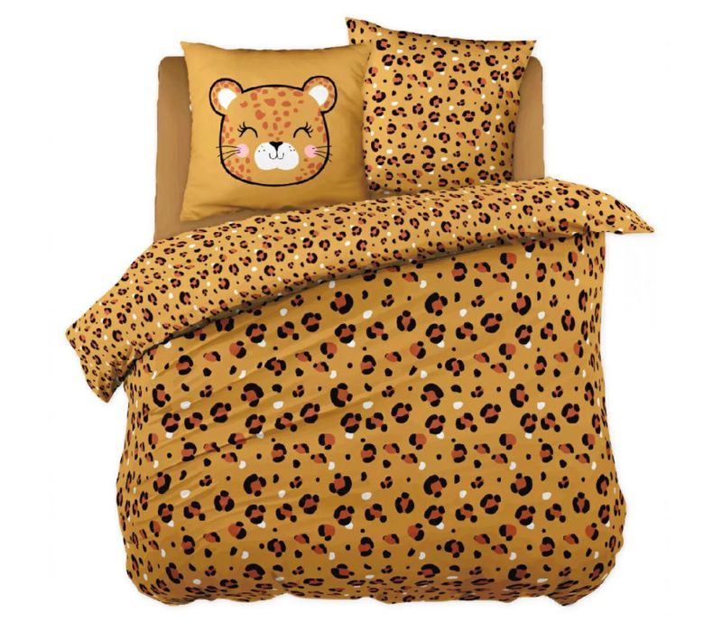 Parure De Couette "barbotine/california//galaxie/lola" Réversible - Jaune - 240x220 Cm