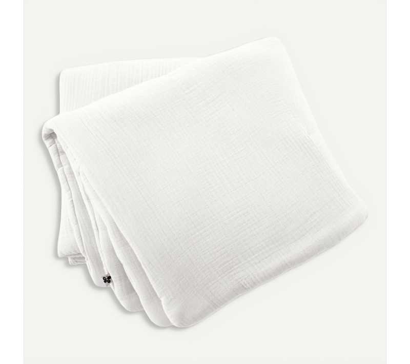 Bout De Lit "ina" 90 X 220 Cm "quadruple Gaze De Coton"