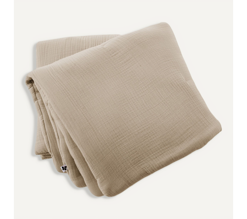 Bout De Lit "ina" 90 X 220 Cm "quadruple Gaze De Coton"