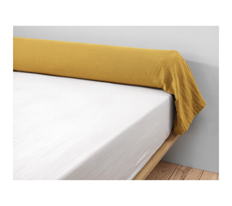 Taie De Traversin Gaze De Coton Gaïa – 85 X 185 Cm - Safran
