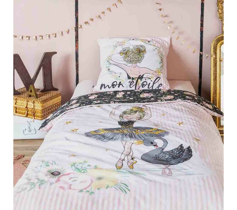 Parure De Lit 200x200 Cm Coton Mon Etoile