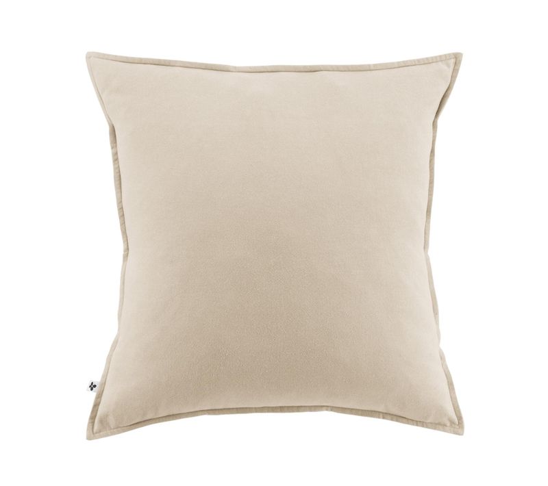 Taie D’oreiller 63 X 63 Cm – Flanelle Chaude – Collection Candice – Coloris Beige