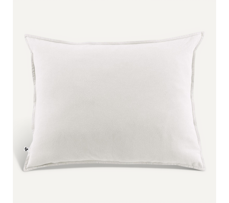 Taie D’oreiller 50 X 70 Cm – Flanelle Chaude – Candice Blanc