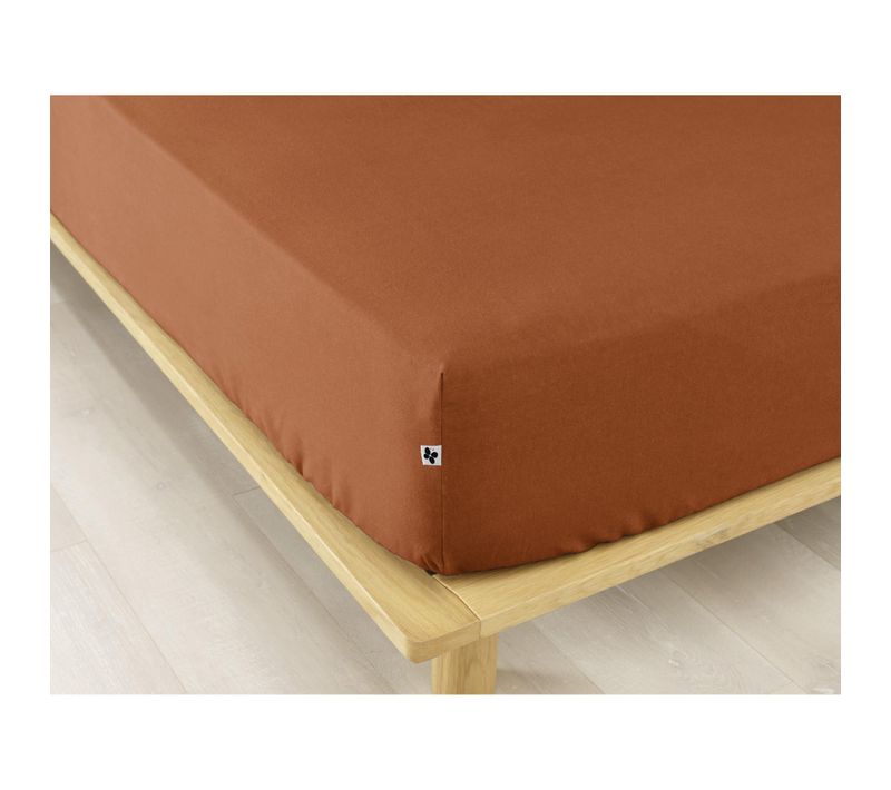 Drap-housse 2 Personnes 160 X 200 Cm – Flanelle Chaude – Bonnet 30 Cm – Candice Tomette