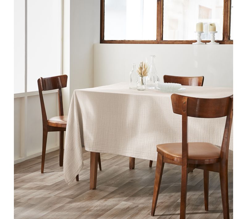 Nappe Rectangulaire 150 X 350 Cm – Double Gaze De Coton – Gaïa Pampa