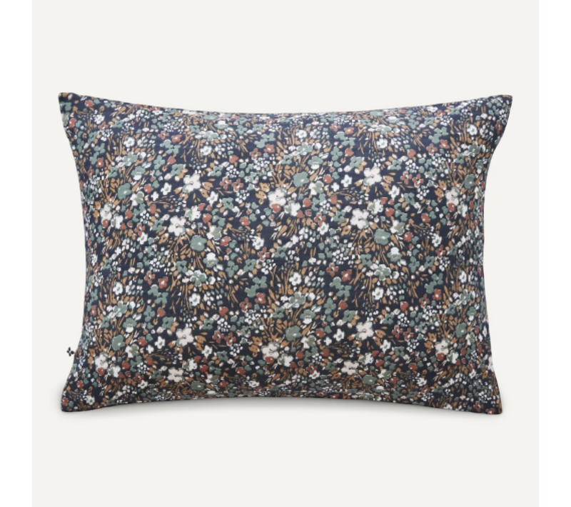Taie D'oreiller Gaze De Coton Imprimé Floral