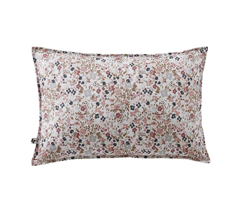 Housse De Coussin 40 X 60 Cm Polyester Imprimé + Enduction Capucine Pampa