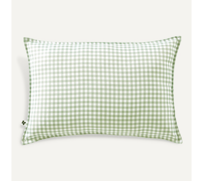 Housse De Coussin 40 X 60 Cm Polyester Imprimé + Enduction Vickie Eucalyptus