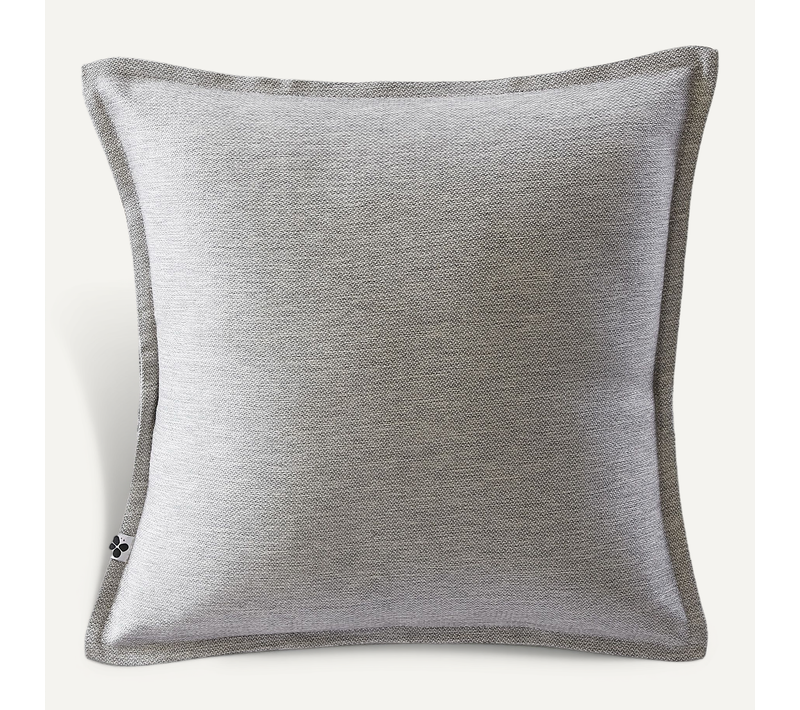 Housse De Coussin Extérieur 45x45 Cm - Naïa Gris