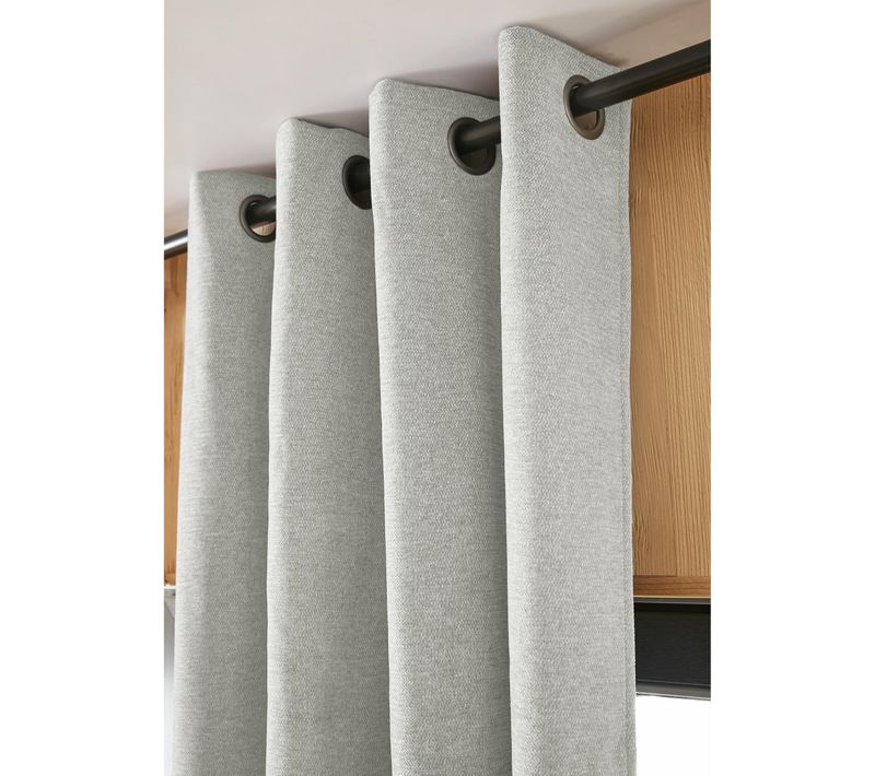 Rideau Petite Hauteur 140 X 180 Cm – Occultant Doublé Polaire – Bjorn Eucalyptus