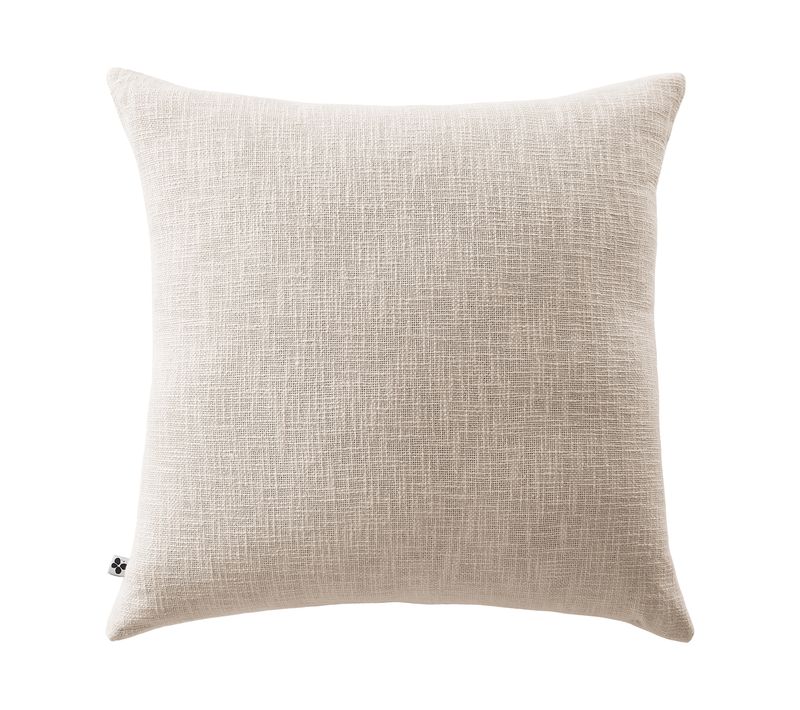 Coussin Déhoussable 45 X 45 Cm – 100 % Coton Texturé – Sixtine Pampa