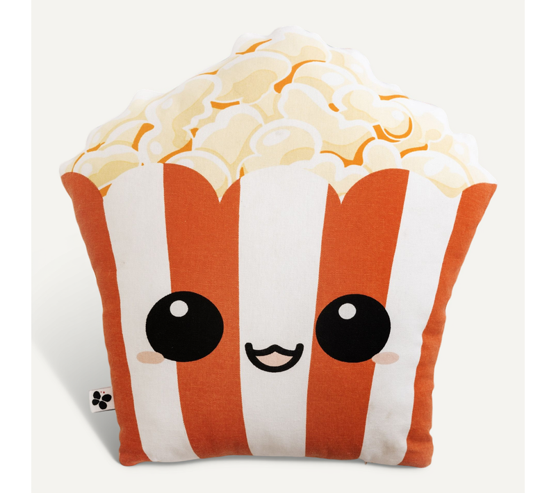 Coussin Forme Déhoussable 40 X 42 Cm Coton Fresh Popcorn