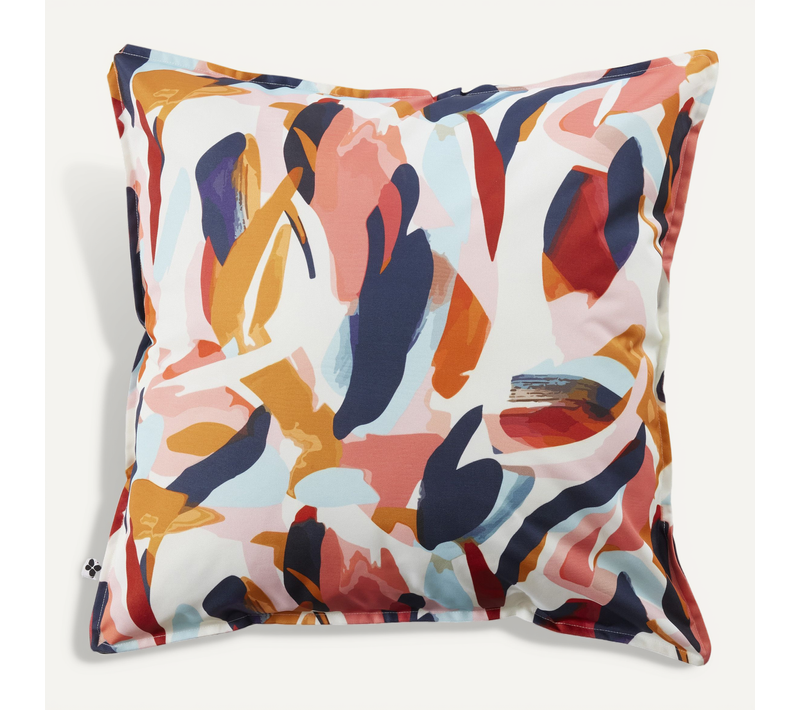 Housse De Coussin 60 X 60 Cm – Julianne Abstrait Multicolore