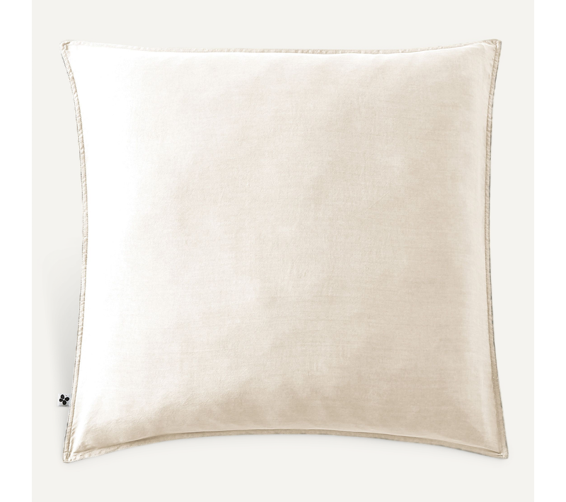 Taie D’oreiller 80 X 80 Cm Lysandre – Lyocell Uni 120 Fils/cm²- Pampa