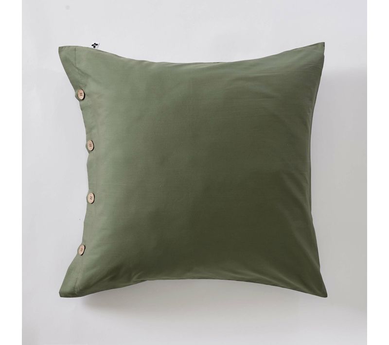 Taie D’oreiller 65 X 65 Cm Percale 120 Fils Romarin – Perrine