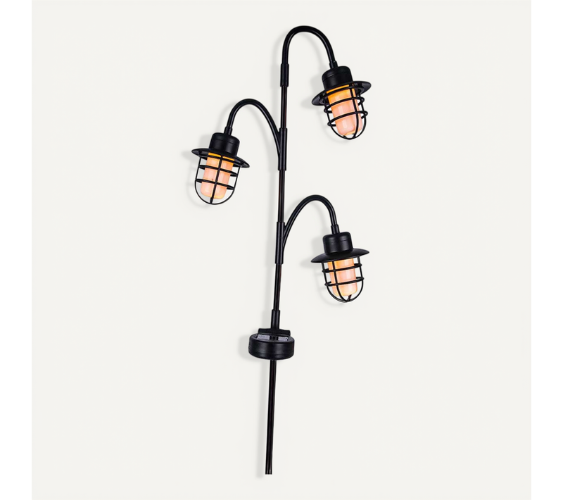 Lampe Extérieure Nomade Berry Spike Noir Plastique H74cm