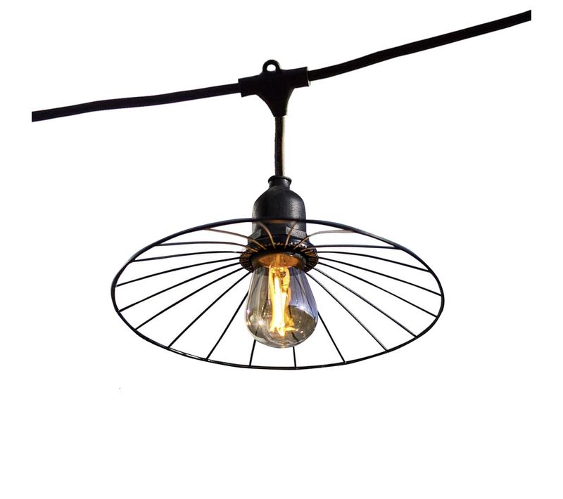 Guirlande Connectable Chic Cage 10 Ampoules E27 6m