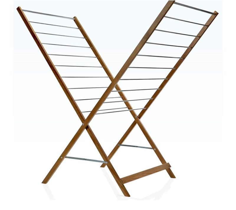 Séchoir à Linge Pliable Xenia Bois 10m