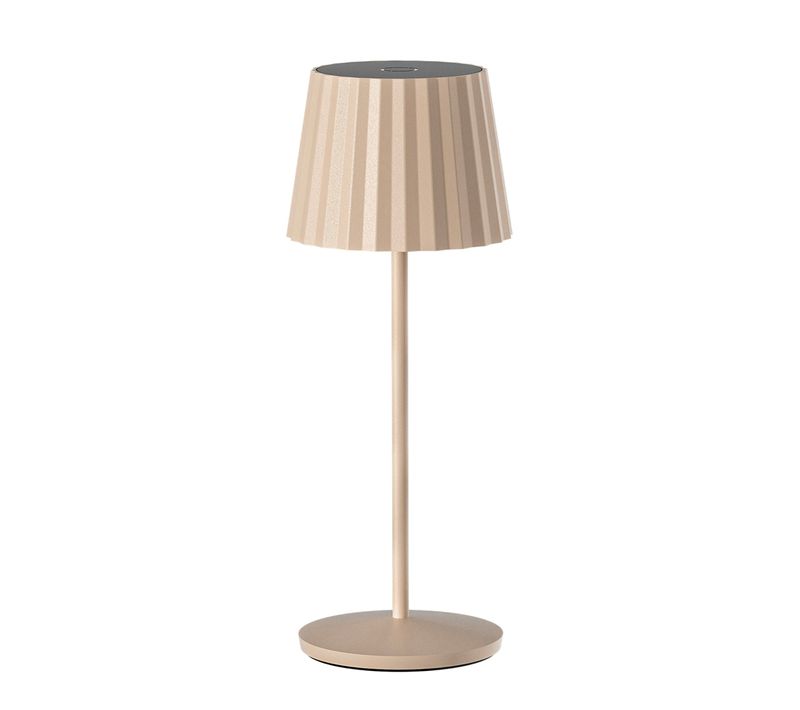 Lampe De Table Sans Fil Abby Sable H30cm