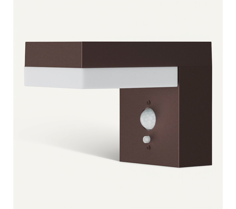 Applique Murale Solaire Cenova Wall Rouille H13cm