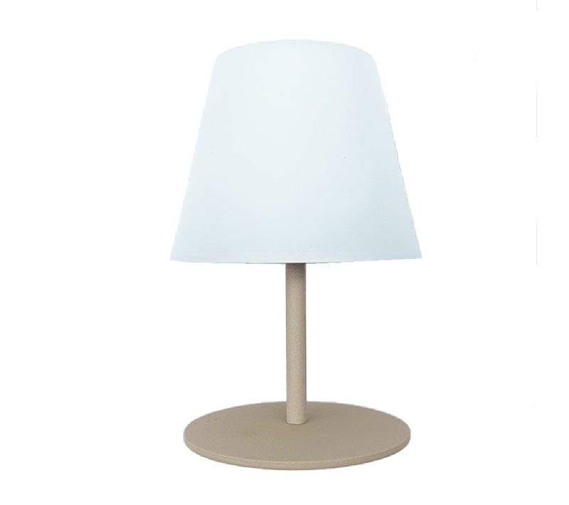 Lampe De Table Sans Fil Twins Sable H16cm