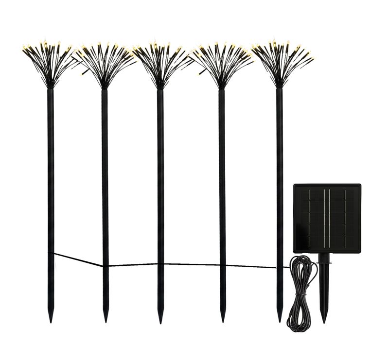 5 Piques Solaires Micro LED Yogy Pick 5m