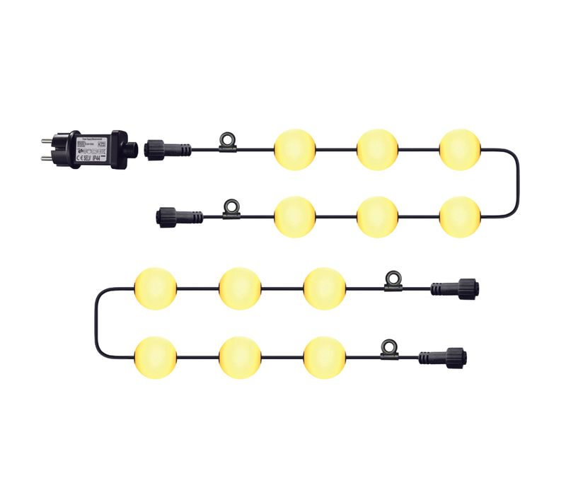 Guirlande Connectable Bolly Light 12 Boules 11m