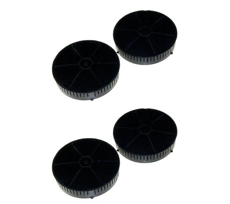 Lot De Quatre Filtres Charbon T57 175x45 Mm Hotte 4055171138, 208352146603 Elica, Indesit, Ariston