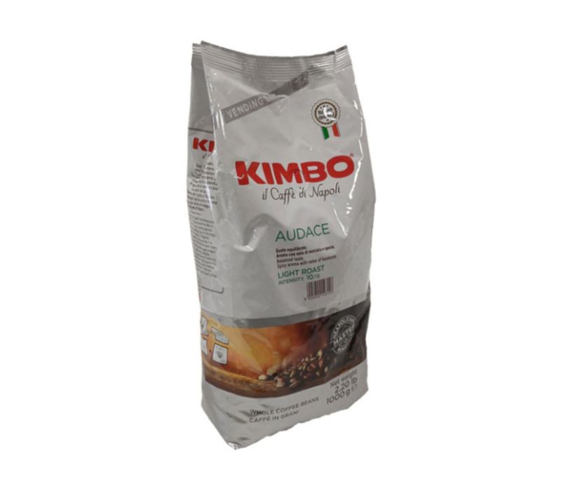 Café En Grains Kimbo Audace 1kg Cafetière, Machine à Café 9729000020 Delonghi