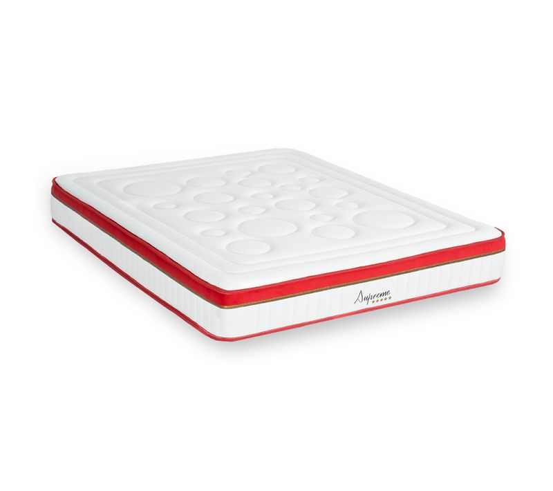 Matelas Suprême 140x190 Cm - Mousse HD Mémoire - Ép. 24 Cm