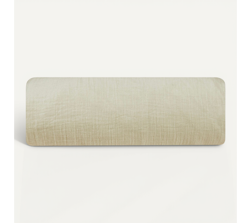 Drap - Housse Gaze De Coton Sable 180x200 Cm