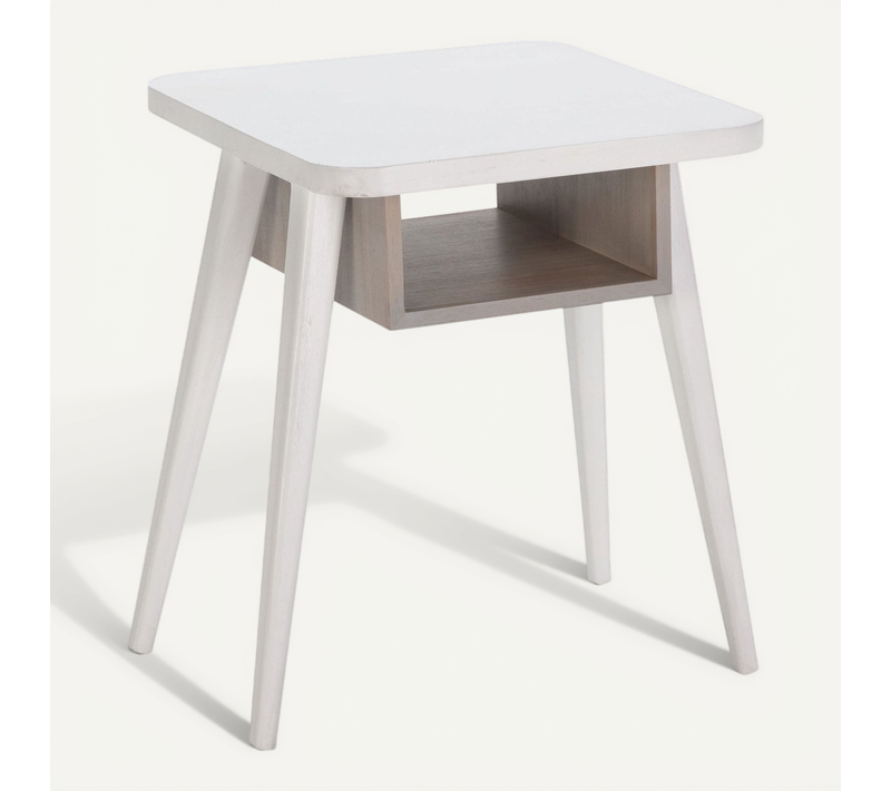 Table Bois Blanc 50x50x60cm