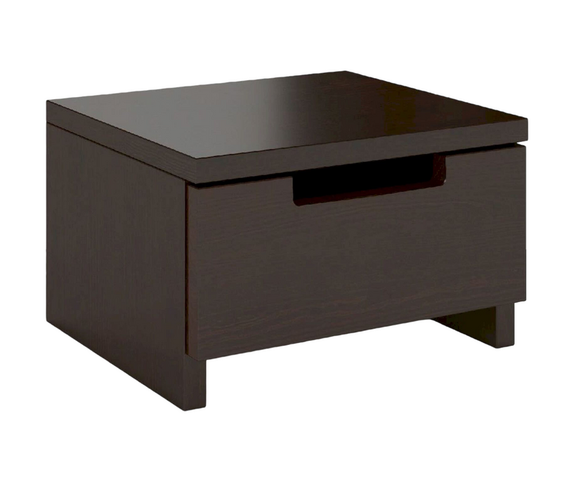 Table De Nuit Bois Massif Palissandre 40x35x25cm