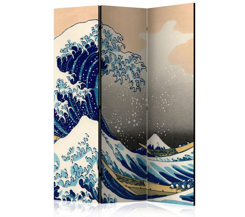 Paravent 3 Volets Toile Intissée 135x172cm