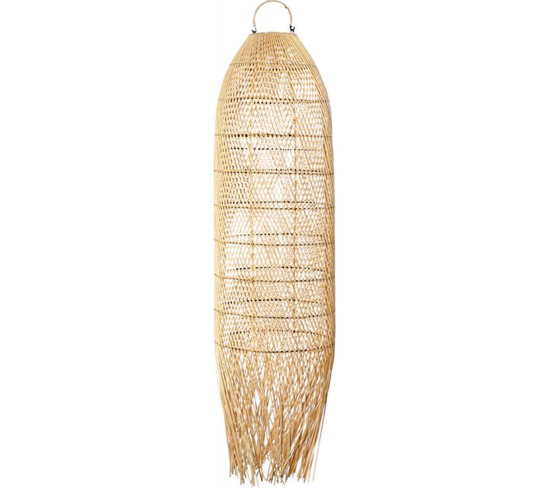 Luminaire Calamar Bohème En Rotin