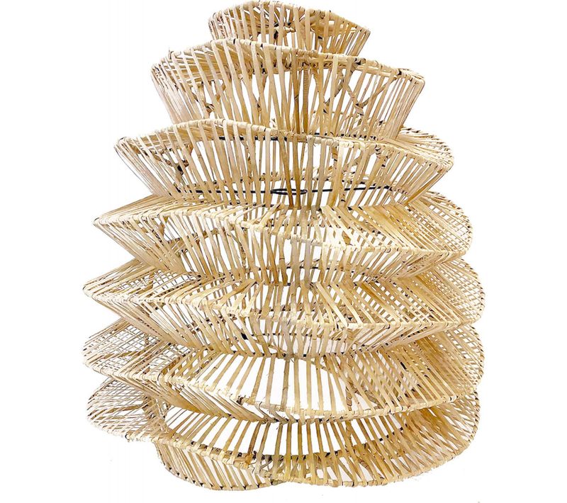 Suspension Good Vibes En Rotin Bazar Bizar