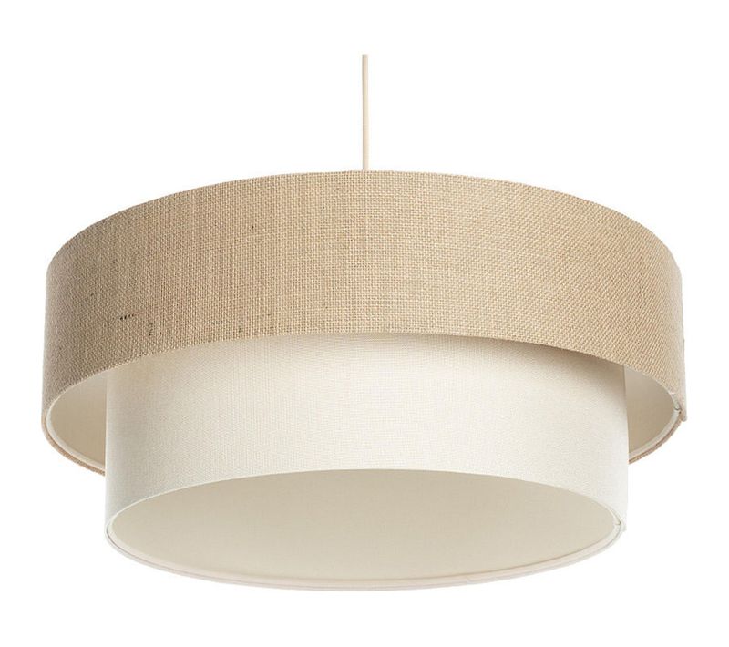 Suspension Boho 061-090 Ø 40 Cm - H20 Cm Beige