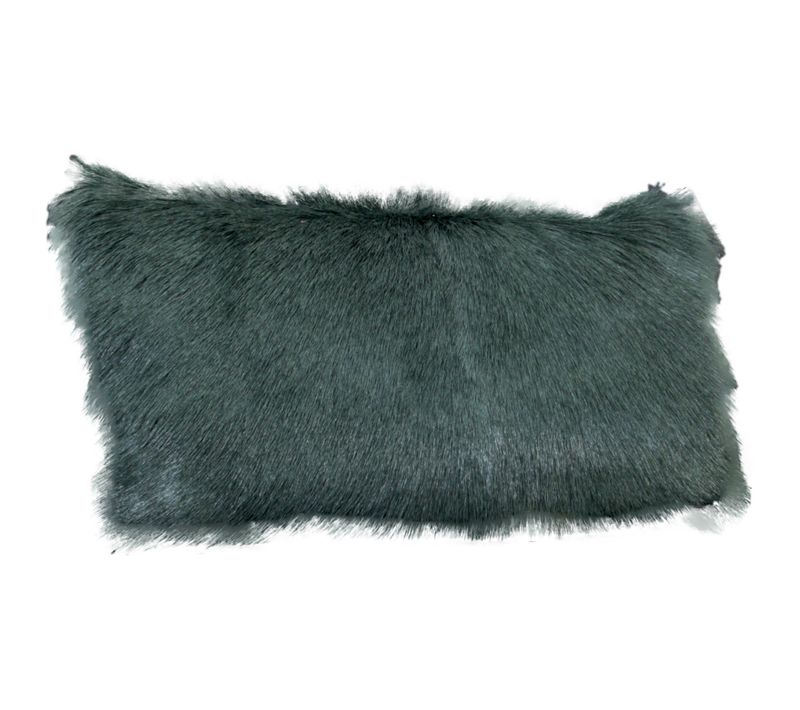 Coussin En Peau De Chèvre Rectangulaire