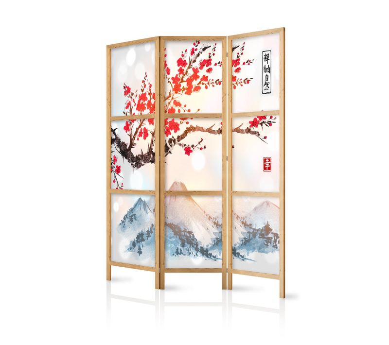 Paravent Japonais Montagne Fuji