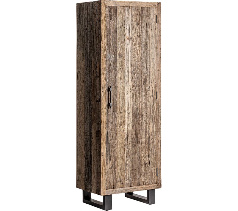 Armoire Carrik En Bois Naturel Style Colonial