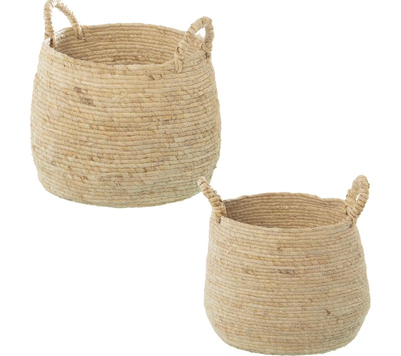 Panier En Osier Style Marina/playa Idéal Rangement Et Déco